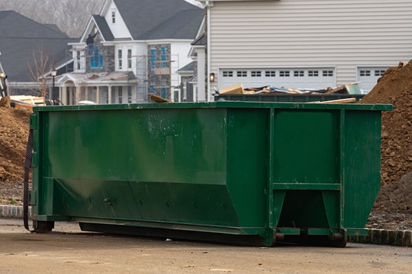 there may be additional fees for overweight loads or extending the rental period for construction dumpsters